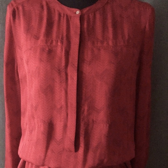 A.L.C. Red Silk Dress - Picture 4 of 7